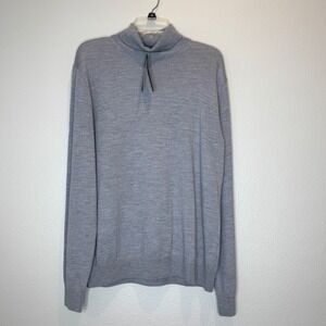 NWT! BANANA REPUBLIC Mens LG Responsible Merino Wool Turtleneck Pullover Sweater